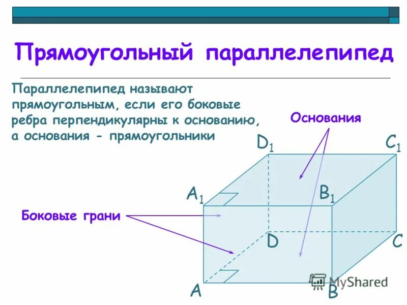 Прямоугольный параллелепипед грани ребра основания. Параллелепипед грани вершины ребра основание. Параллелепипед боковые грани ребра. Прямоугольный параллелепипед 5 класс грани ребра основание. Все боковые грани наклонного параллелепипеда