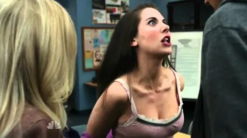 Alison, Brie, Cleavage, Jiggle, Boobs, Bounce.