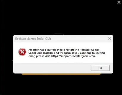 Не удалось установить social club код 1