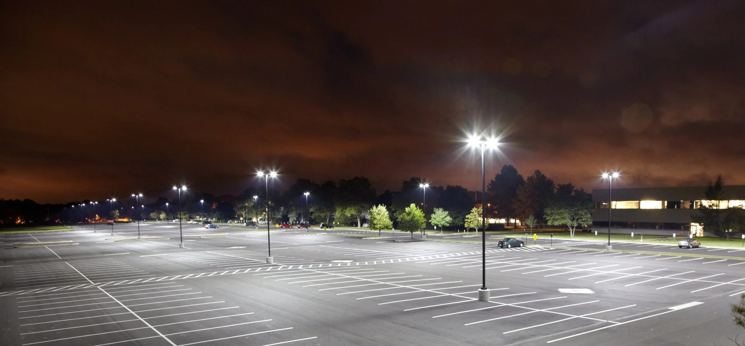 Area lighting. Parking Lights.