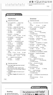 Revision module 5 9 класс