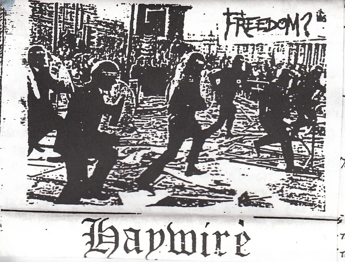 Haywire Band. Haywire 1990. Haywire nuthouse 1990. WWIII 1990 Band. Demo tapes