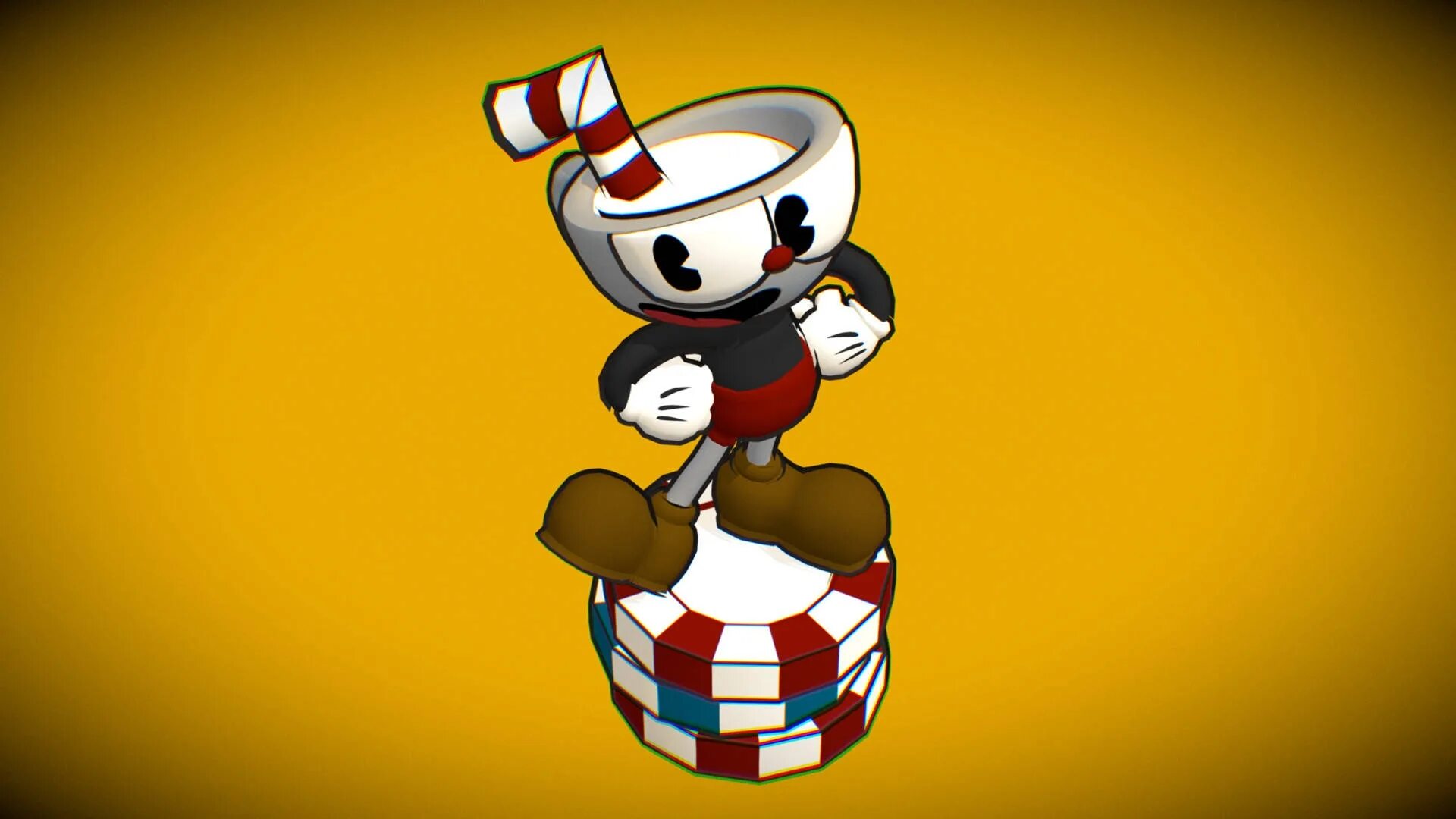 Кап хет на андроид. Капхед Чарли. Рокки геймер капхед. Фон игры Cuphead. Обои Cuphead 4k.