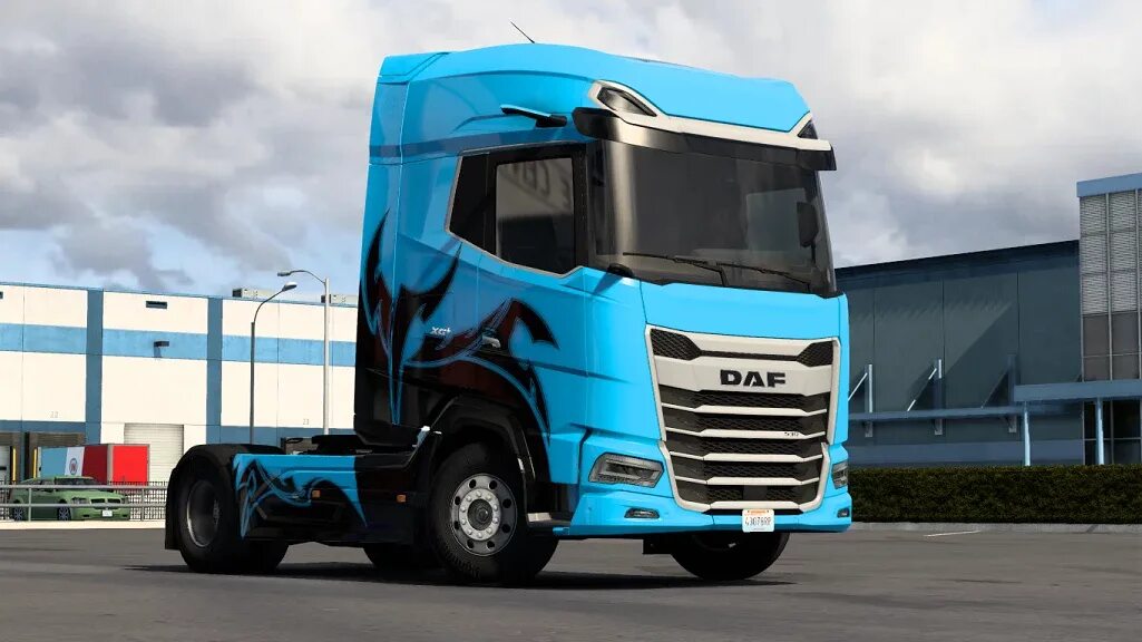 Мод daf xg xg. Daf xg 2025. новый даф тягач 2025. daf 2025 xg+. daf грузовик 2025.