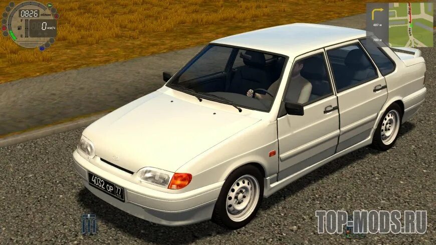 ВАЗ-2115 "Самара" v1.1 для City car Driving 1.5.1 - 1.5.4. ВАЗ 2115 для City car Driving 1.5.9.2.