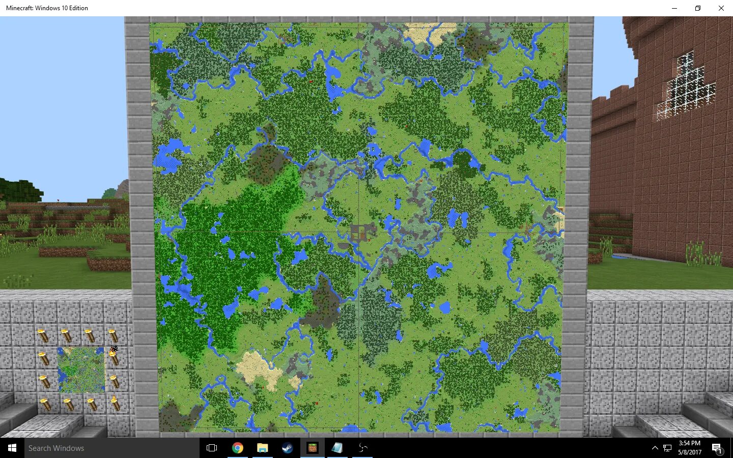 Big map minecraft