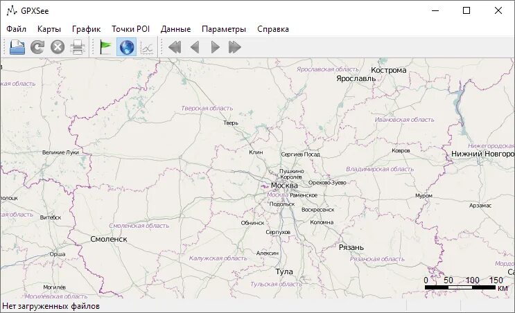 GPXSEE. GPXSEE как открыть карту.