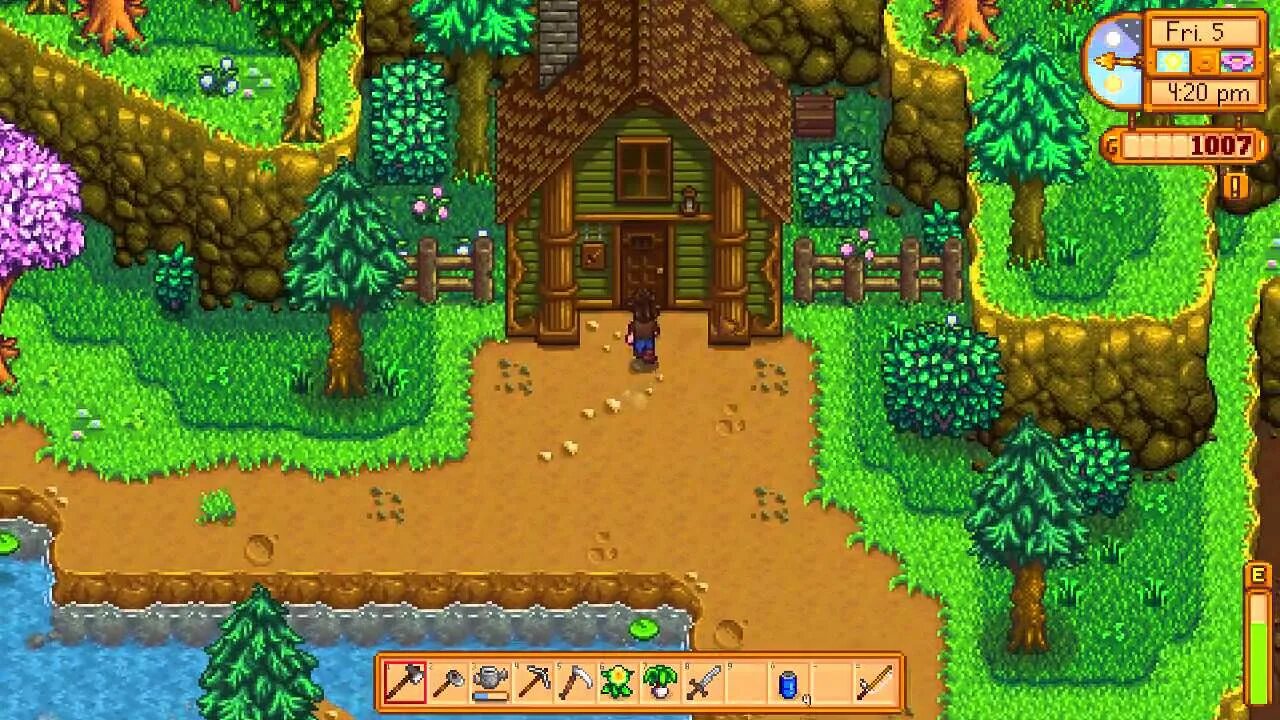 Ферма стардью валли. Долина звездной росы игра. Создатель stardew valley. Обои на пк stardew valley. Горная ферма stardew valley.
