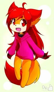Red foxy girl