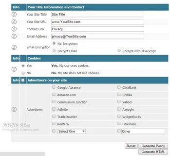 Site title