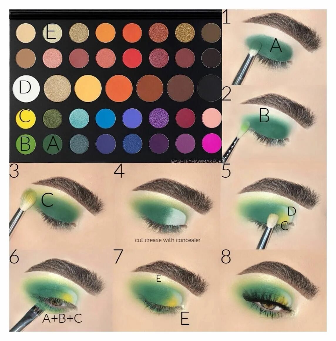 Палитра цветов для макияжа глаз Morphe 35 Color Warm Palette 35W VORANA Maquiagem olhos, Ideias de maquiagem