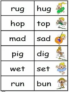 Rhyming words