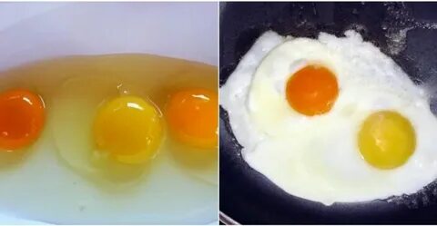 Почему желтки яиц светлые