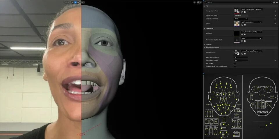 Metahuman blender. Анимационные лица. модульный подход в анимации. лицо metahuman ue. modeling and motion capture.