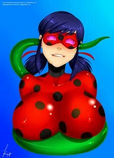 Lady bug boobs.