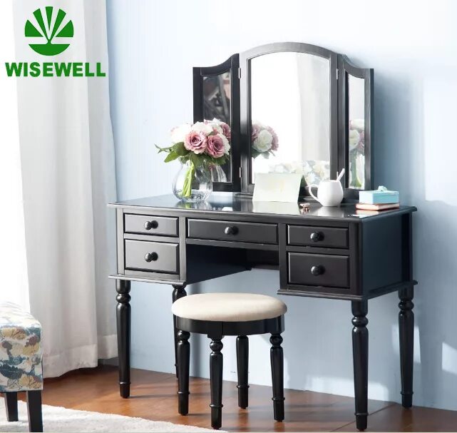Makeup vanity table. Винтажный туалетный столик с зеркалом. Будуарный столик. Дамский столик с зеркалом. Антикварный туалетный столик с зеркалом.