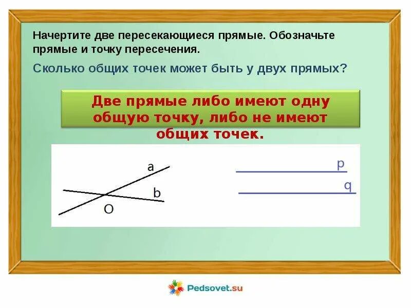 Прямая пересекает две скрещивающиеся прямые. Начертите пересекающиеся прямой. Начертите две прямые пересекающие в точе о. Начертите две пересекающиеся прямые обозначьте точку прямой. Начертить пересекающиеся прямые.