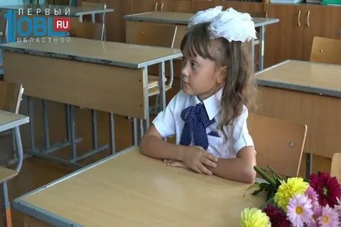 Ученица первого класса общеобразовательной школы люба