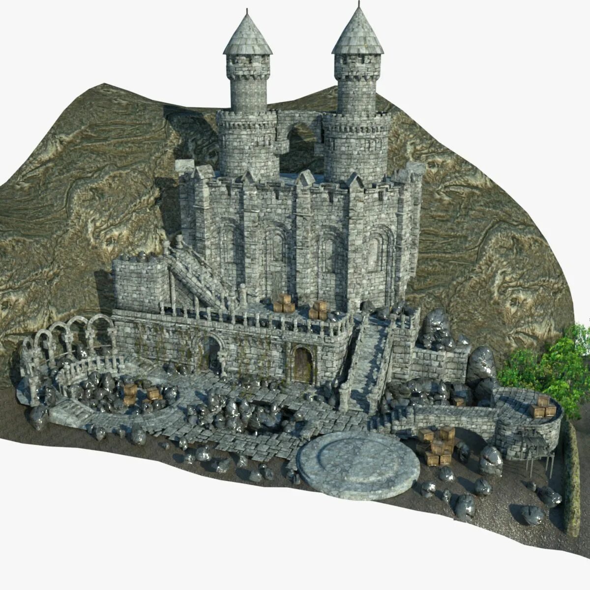 Замок 3 д. 3d модель замка Хайрула. 3d модель замка Шильона. Замок для моделирования. Замок 3д модель.