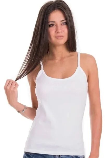 Майка женская jadea 4179 top. Майка женская на бретельках. Майка на лямках женская. Майка женская на бретельках. Майка ysabel mora 545533.