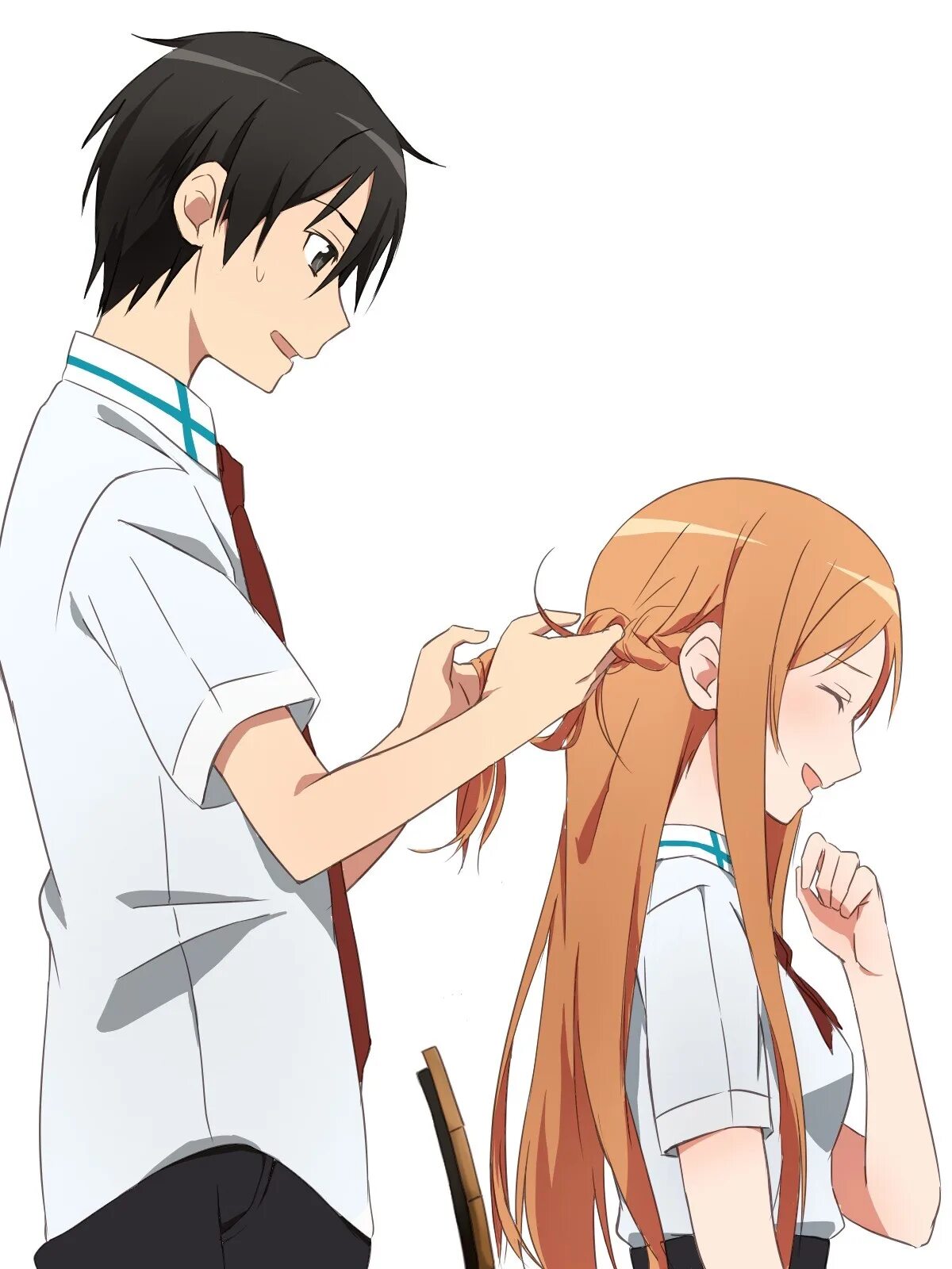 Рин мацуока с сестрой. Хуа чен лиса. Мужчина плетет косу девушке. Девушка заплетает косу. Мужчина причесывает женщине волосы.