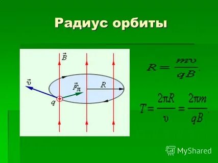 Радиус орбиты