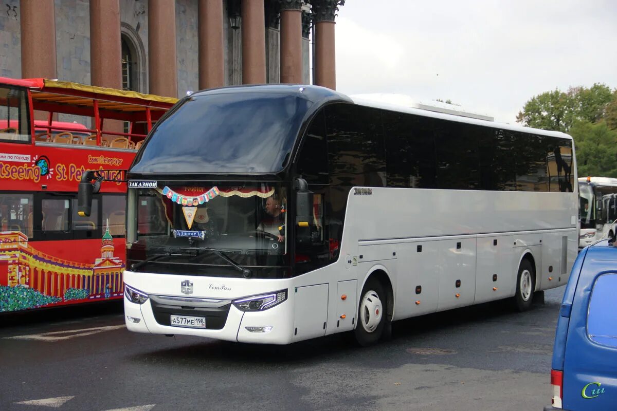 Гомельская область, Zhong Tong LCK6127H ComPass № 016021 - Фото - Автобусный тра