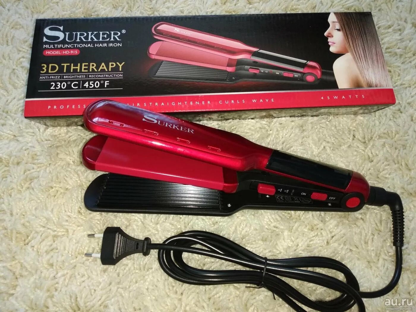 Купить ВЫПРЯМИТЕЛЬ 2 в 1 ВЫПРЯМЛЯЮЩИЙ И ЗАВИВАЮЩИЙ BABYLISS ST330E: отзывы, фото