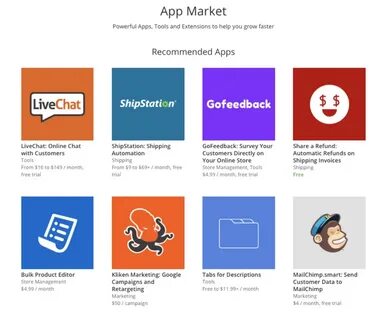 Recommended apps