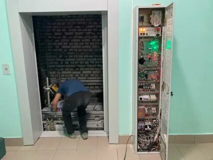 Как строят лифт