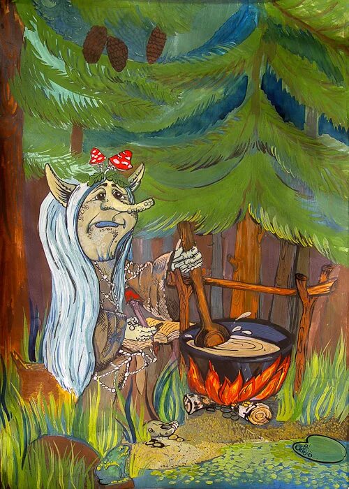 Сказка кикимора. Сказка кикимора