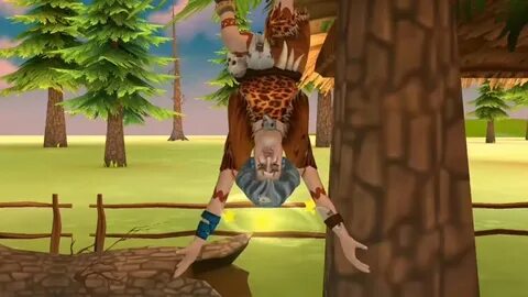 Scary teacher stone age