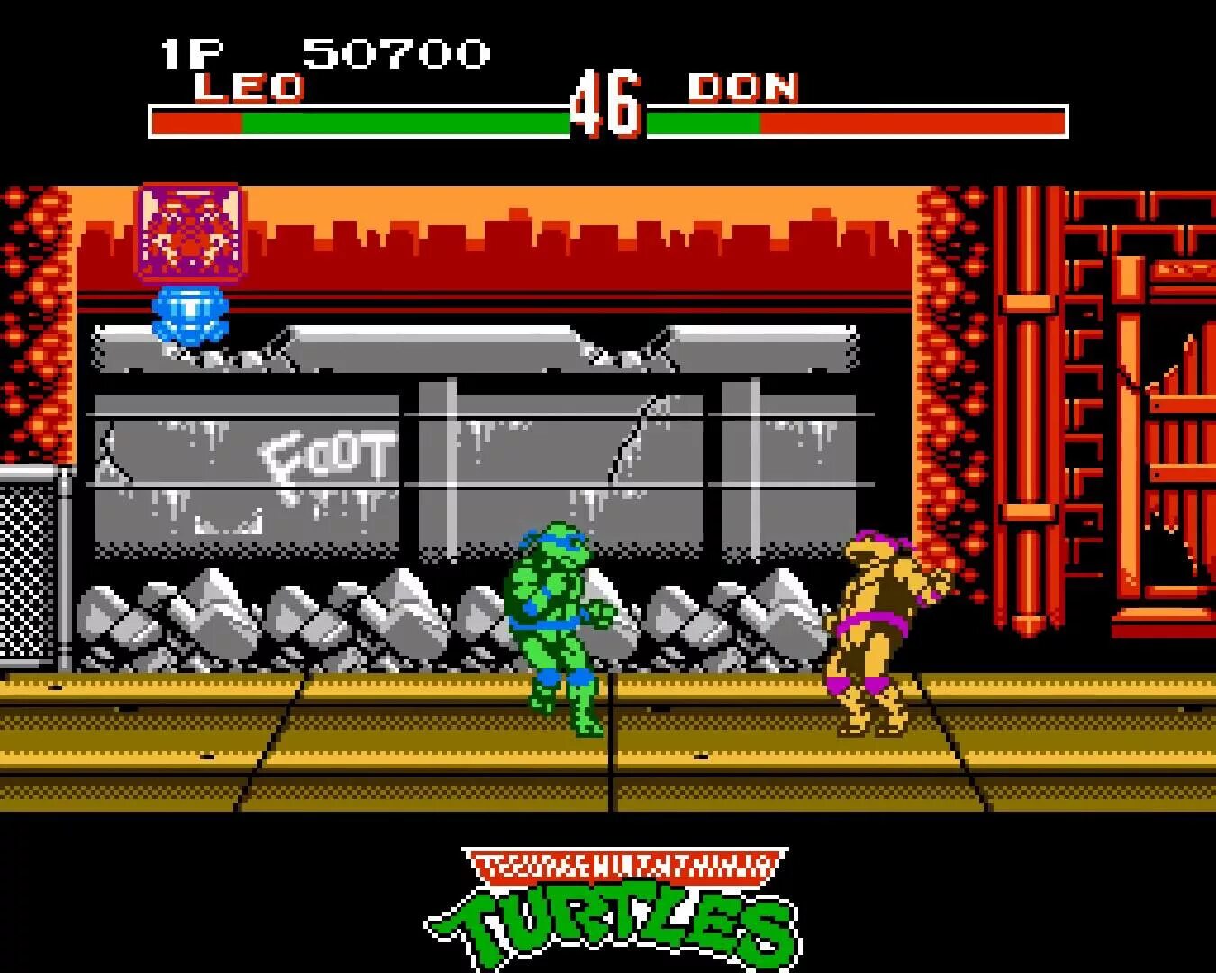 Turtles nes. Mutant Ninja Turtles: Tournament Fighters. Черепашки ниндзя 1 игра на Денди. Teenage Mutant Ninja Turtles Tournament Fighters NES. Черепашки ниндзя турнамент Денди.