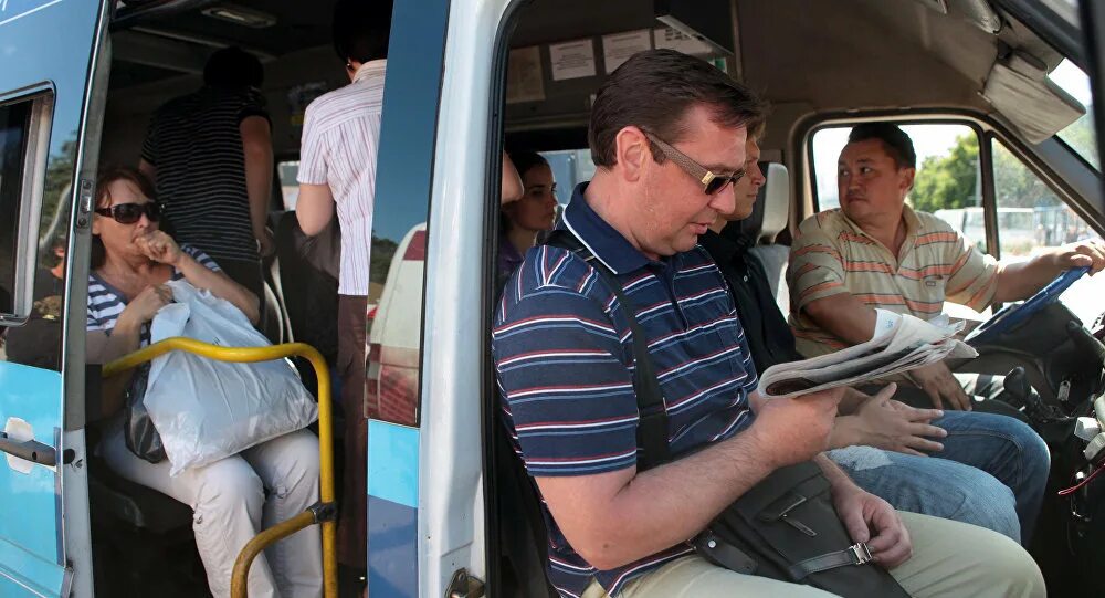 Работа на маршрутном автобусе
