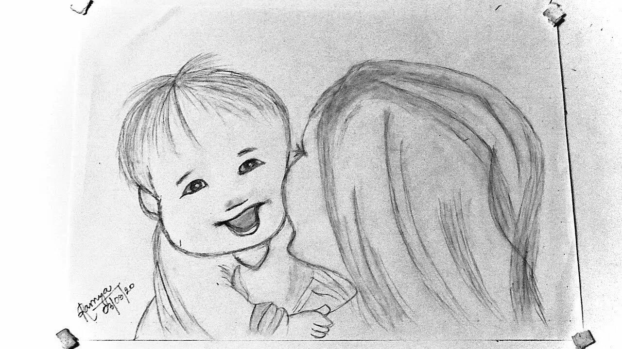 Рисунок для мамы. Рисунок ко Дню матери. Рисунок на день матери карандашом. Рисунок для мамы легкий.