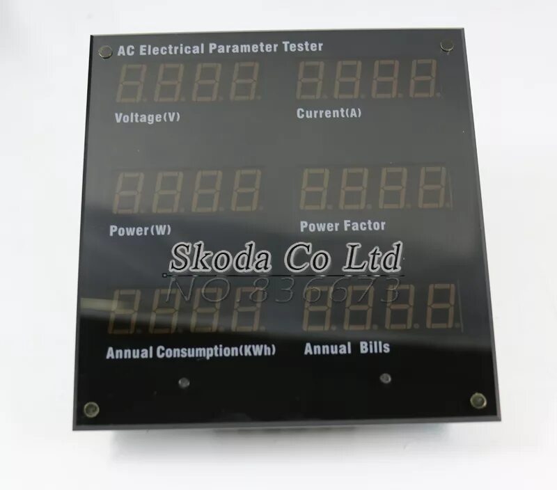Testing parameters