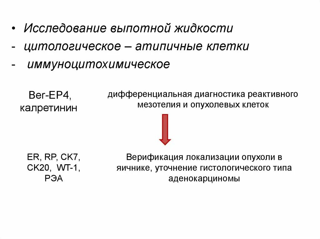 Исследование выпотных жидкостей. Анализ выпотной жидкости. Иммуноцитохимические Иммуноцитохимическое исследование. . Методика исследования выпотной жидкости.. Определите са