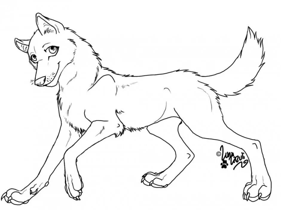 Wolf in the forrest color page Animal coloring pages, Wolf colors, Horse colorin