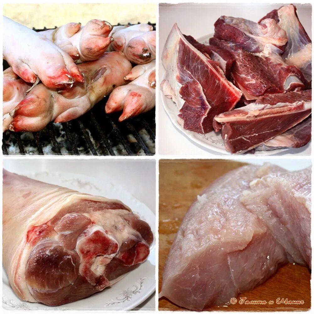 Какое мясо добавляют в холодец. Мясо для холодца из говядины. части говядины на холодец.