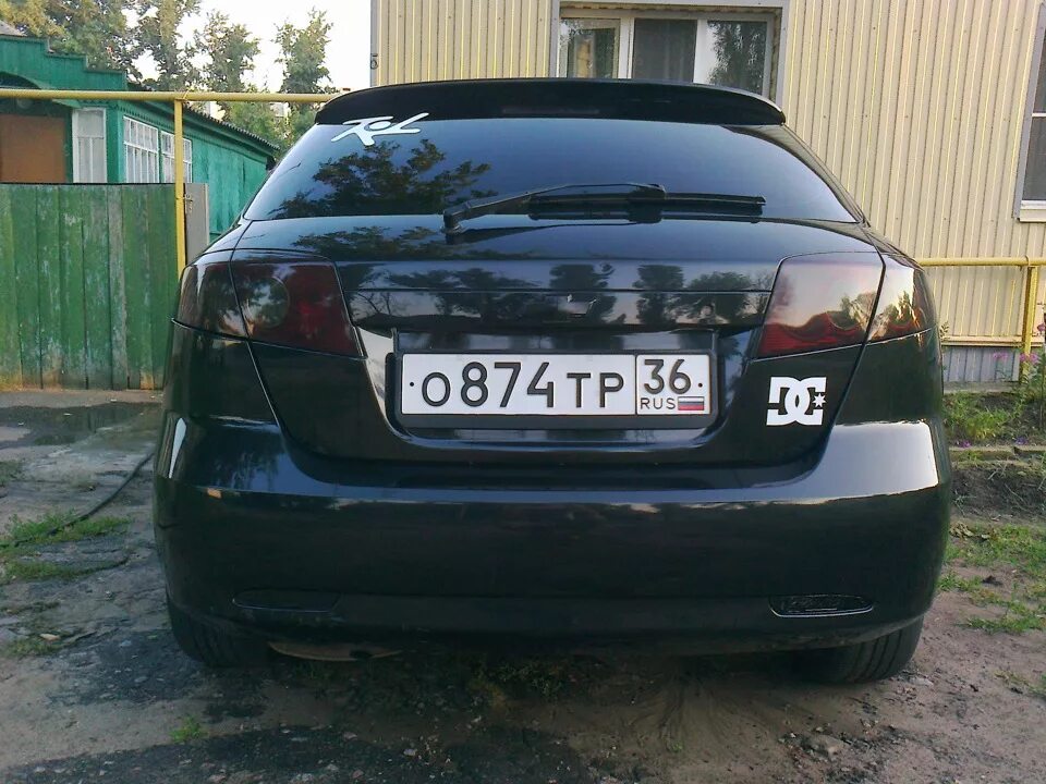 Задние фонари - Chevrolet Lacetti 5D, 1,4 л, 2008 года тюнинг DRIVE2