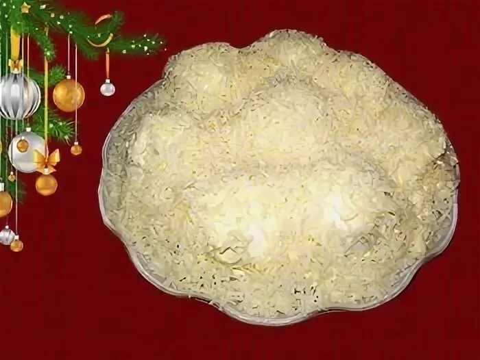Снежные сугробы с курицей и грибами. Снежные сугробы с курицей и грибами