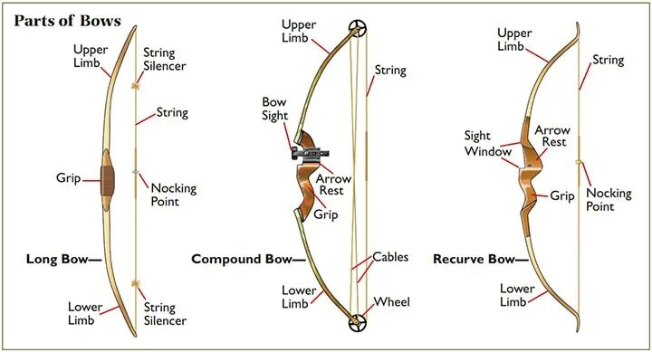 Луки перевод на английский. Монгольский композитный лук чертежи. Parts of Bow. Из чего состоит лук для стрельбы. Составной композитный лук чертеж.