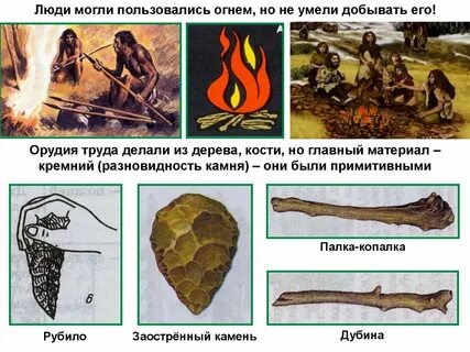 Назовите стоянки древних людей