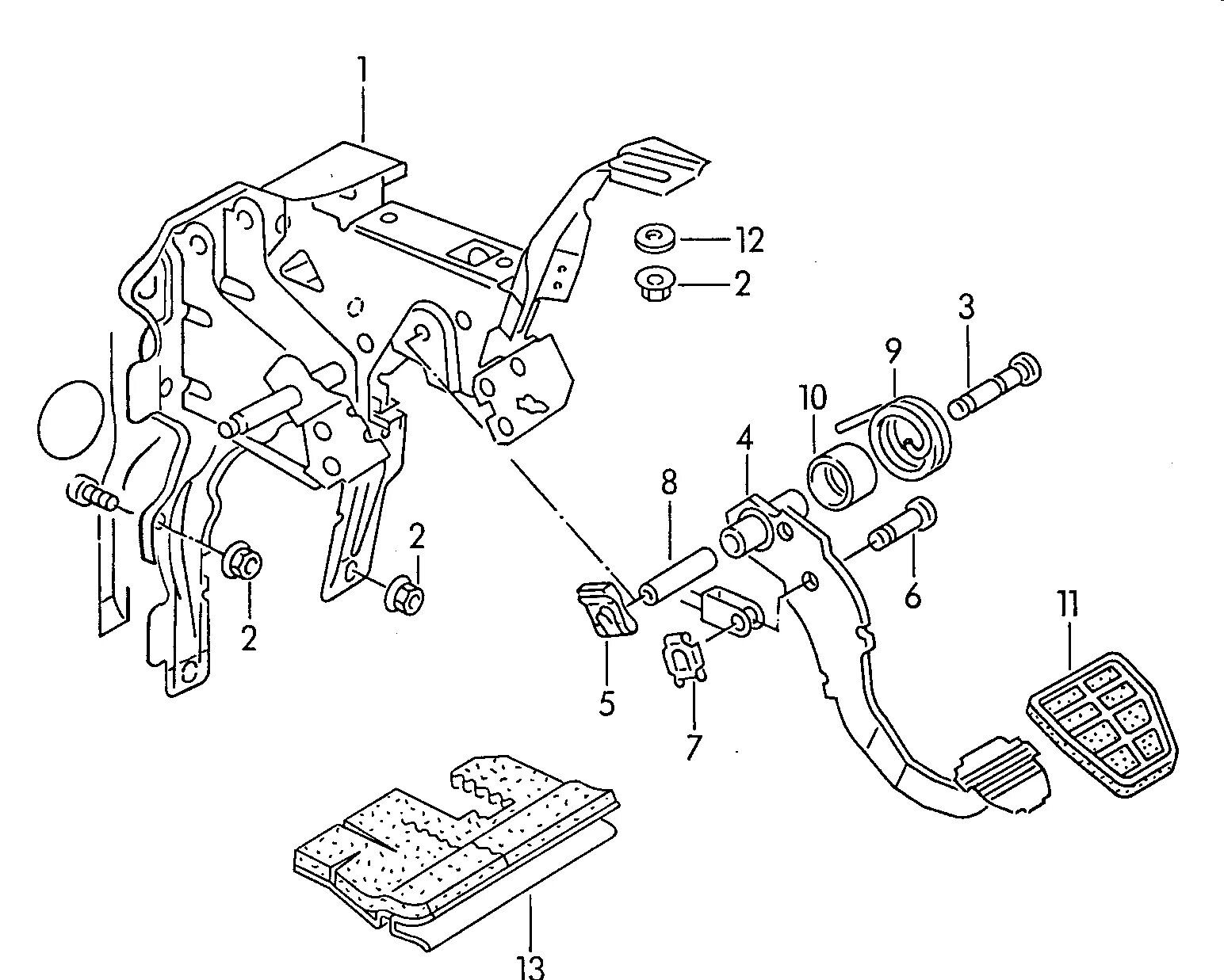 педаль газа фольксваген пассат б3. 9 тди. втулка педали газа пассат б3 артикул. педальный узел гольф 3 и пассат б4. педальный узел 2110.