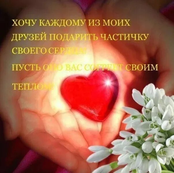 Ты подарил жизнь моему сердцу