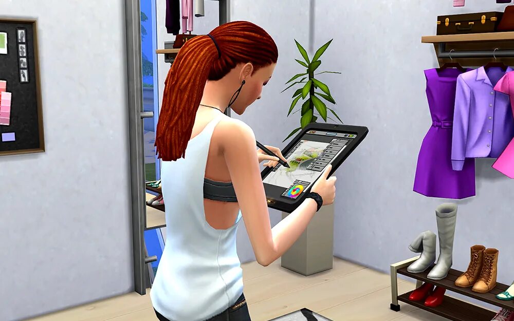 SIMS 4 карьера. Симс 4 стилист. Симс 4 карьера стилистата. AEP симс 4. Симс как убраться дома