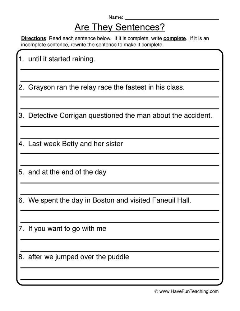 Complete the sentences Worksheets. Complete или incomplete sentences. Find the sentences Worksheet. Topic sentence Worksheets. Writing topic sentences