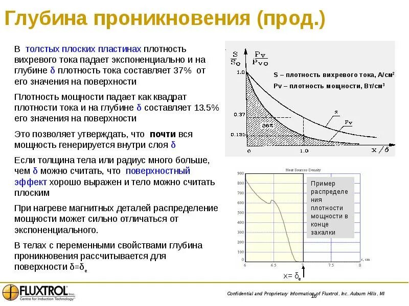 Проникнуть в глубь. Индукционный нагрев меди глубина проникания. Глубина проникновения. Глубина нагрева тела при индукционном нагреве формула. Индукционный поверхностный нагрев и глубинный.