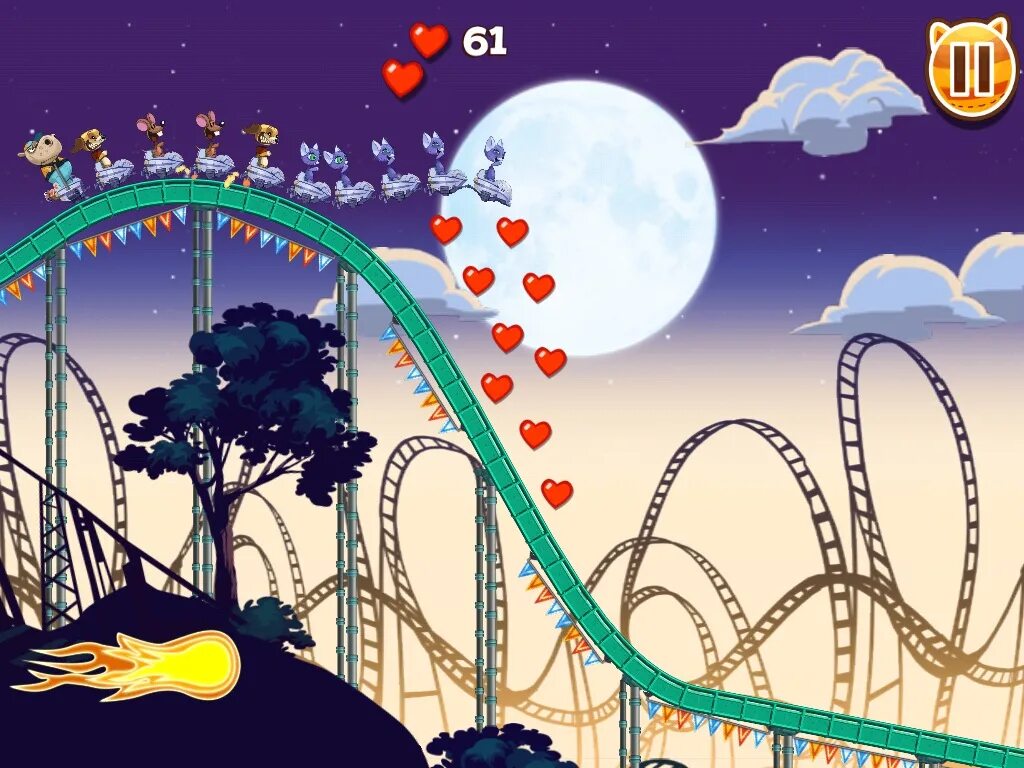 Игра где нарисован. Nutty fluffies Rollercoaster. Игра африканские горки. Американские горки с животными. Игры американские горки игры.