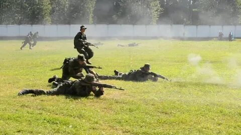 Разведке полка